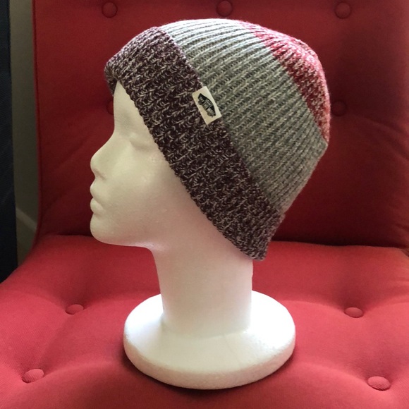 Vans Accessories - Vans Twilly Beanie in Red and Grey New with Tags!